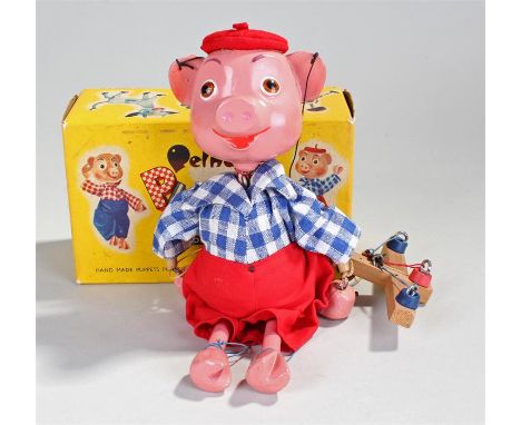 Pelham Puppet, Perky, boxed, number SS10