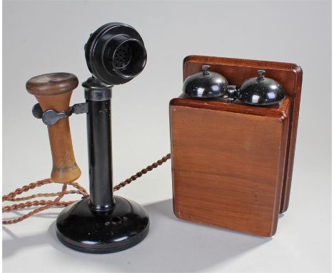 GPO No 1 Telephone, the candlestick telephone with bell box