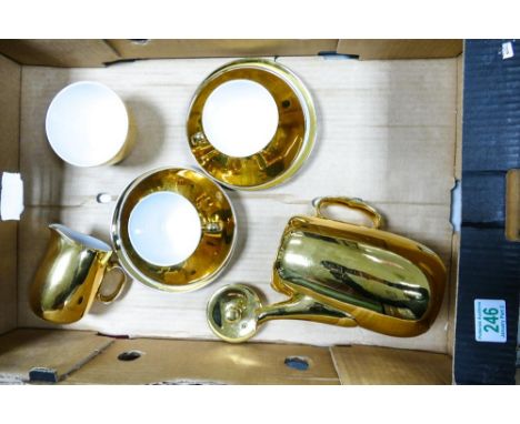 Royal Worcester Gilded Tea Ware 