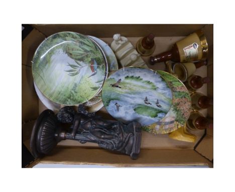 A Mixed Collection Of Items to Include Wade Bells Scotch Whiskey Decnaters (unopened), Lurpak Toast Rack (a/f) and And decora