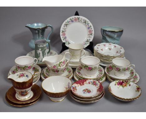 A Collection of Various Ceramics to Comprise Hammersley and Co, Rose Decorated Etc 