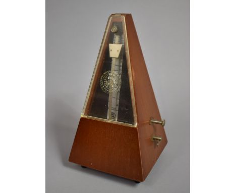 A Late 20th Century German Metronome, 24cms High 
