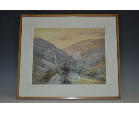 Michael Crawley
Morning Light, River Dove
signed, watercolour, 24cm x 29.5cm