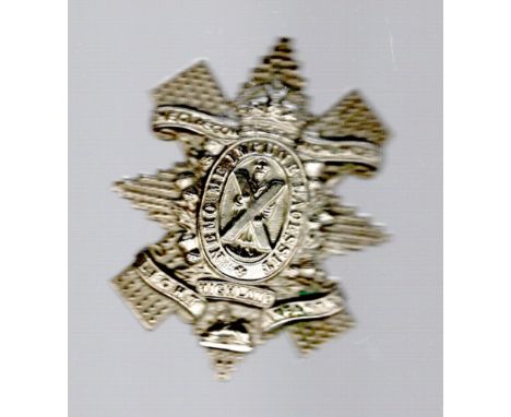  1916 Glasgow Highlanders Light Infantry Badge 