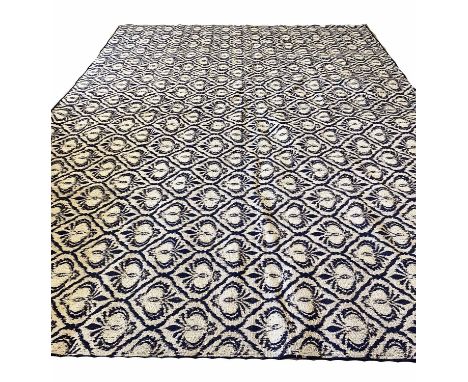 TIM PAGE IKAT DESIGN CARPET, 400cm x 305cm.