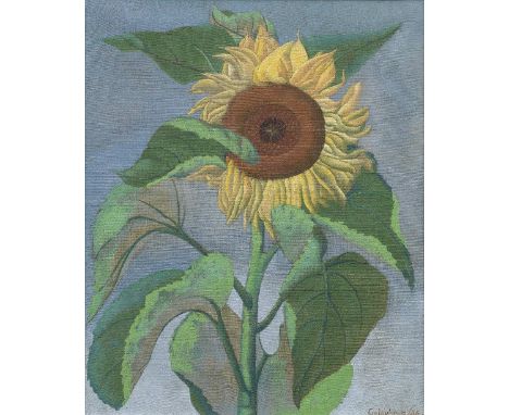 Ithell Colquhoun (British, 1906-1988)Sunflower signed and dated 'Colquhoun/36.' (lower right)oil on canvas56 x 46 cm. (22 x 1