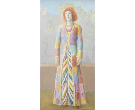 Helen Lessore R.A. (British, 1907-1994)Portrait of Laetitia Yhap oil on canvas132 x 66 cm. (52 x 26 in.)Footnotes:ProvenanceT