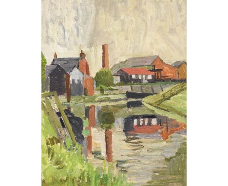 Vanessa Bell (British, 1879-1961)Lime Quarry and Cement Works at Lewes oil on canvas board40 x 31.6 cm. (15 3/4 x 12 1/2 in.)