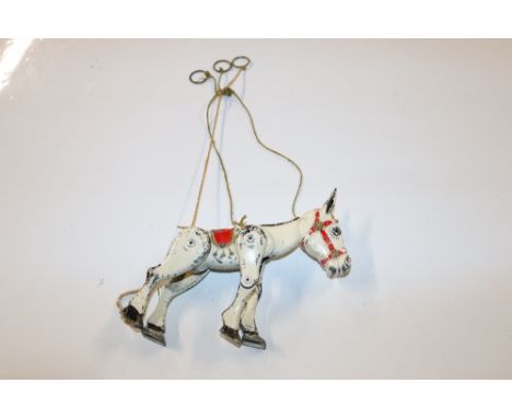A Muffin the Mule puppet, marked "Made In England"