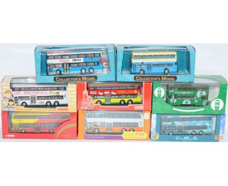 Corgi &amp; Similar a boxed group to include Olympian Air-conditioned Double-Decker Bus, 44501 Duple Metsec Trident Bus and o