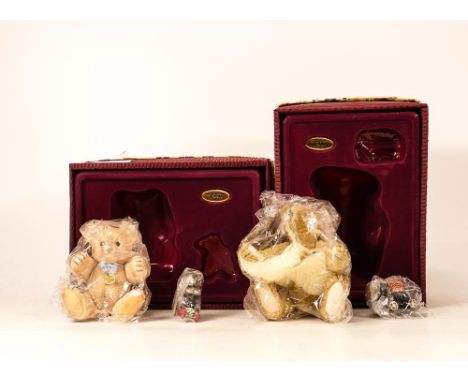 Enesco The Steiff Collection Boxed Miniature Resin Bears, both boxed(2) 