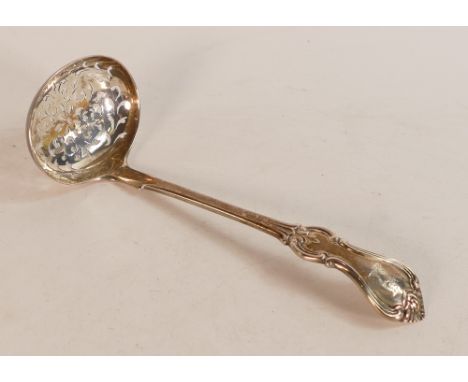 Silver sugar ladle,hallmarked for London 1858,  51.2g. 