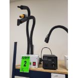 ZIDON mod. ZSL-080BF All-Directions Ionizing Air Snake with sensor, 220V, 4.6kV AND (1) GOLDSOURCE m