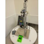 Custom-built Dispensing Machine with Scale and Display with keypad, pedal controls, adjustable heigh