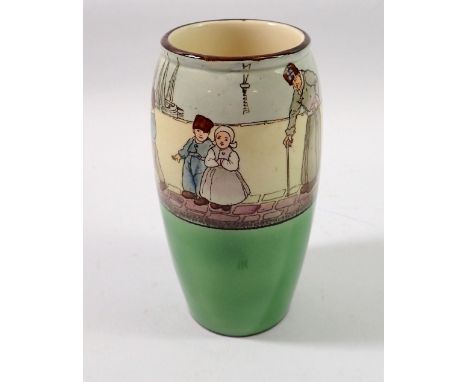 A Royal Doulton Series Ware Dutch vase made for Liberty, 12cm 