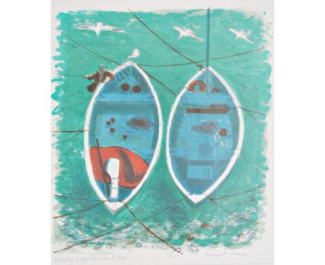 BERNARD CHEESE (1925-2013)'KINDLY LIGHT & LOVE DEVINE' lithograph in colours, signed, titled and numbered in pencil to margin