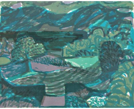 NORMAN C JAQUES (1922-2014) 'MORNING MIST', ULLSWATER, print in colours,&nbsp; signed, titled and numbered in pencil to margi