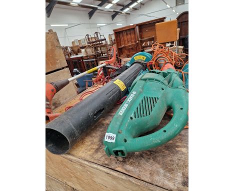 THREE ELECTRIC GARDEN POWER TOOLS 