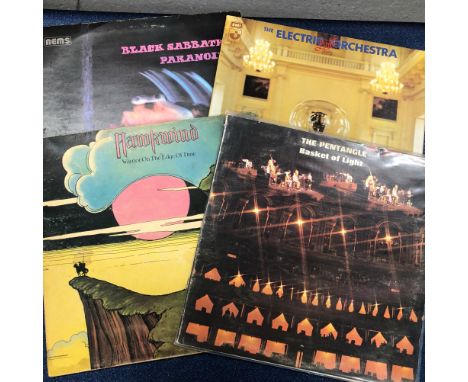 MAINLY ROCK APPROX 110 LP'S INCLUDING - BLACK SABBATH - PARANOID - NEMS PRESS, ELECTRIC LIGHT ORCHESTRA - HARVEST - SHVL EXTR