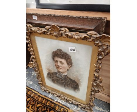 TWO EARLY 20th C. PORTRAIT PICTURES 
