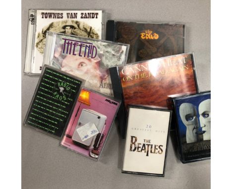 ROCK/SINGER-SONGWRITER; CDS &amp; CASSETTES INCLUDING - BOB DYLAN, THE ENID, JETHRO TULL, VAN MORRISON, PINK FLOYD ETC. 100 C