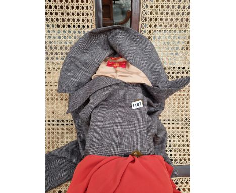 A VIVIENNE WESTWOOD RED LABEL JACKET AND A RED LABEL RED BLOUSE. 