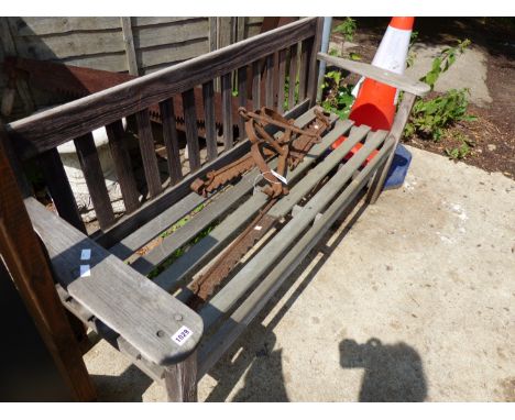 A GARDEN BENCH