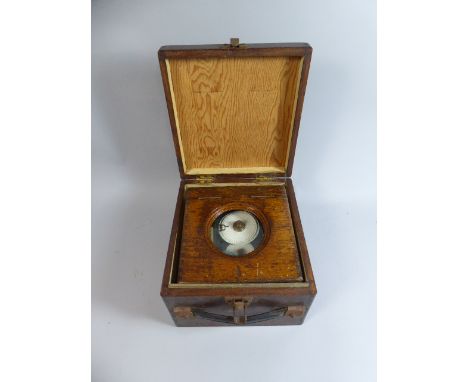 A Cased Belgica Pigeon Clock 