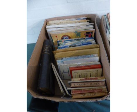 A Collection of Vintage Road Maps and Motor Magazines, Circa 1956