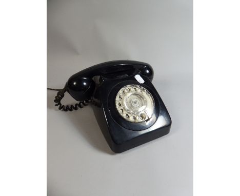 A Vintage Black Telephone 