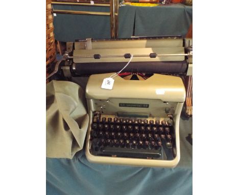 A Vintage Imperial 66 Manual Typewriter  