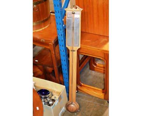 MODERN STICK BAROMETER THERMOMETER     