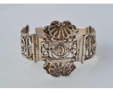 Antique silver bangle 4.7g
