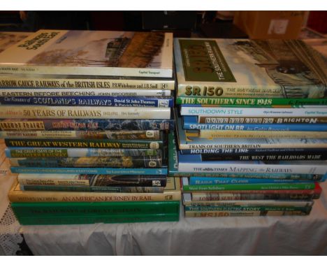 RAILWAYS COBB, M.H. The Railways of Great Britain. A Historical Atlas 2 vols. In s/case plus 32 others