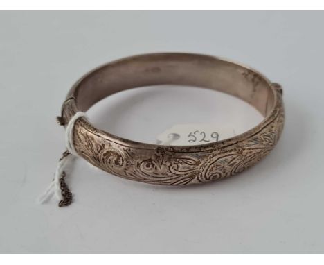 Silver bangle