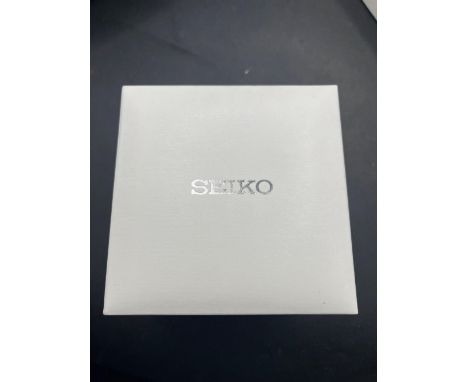 Gemts Seiko Kinetic 100M wrist watch with seconds sweep in original box
