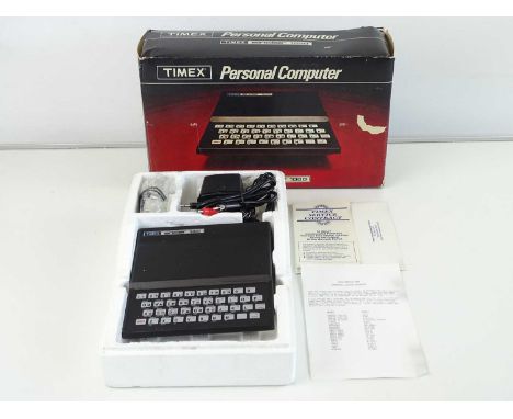 Timex Sinclair 1000 Personal Computer - this is the American version of the Sinclair ZX81 and it was released in 1982, a year