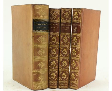 Reynolds -&nbsp;&nbsp;The&nbsp;Complete Works of Sir Joshua Reynolds, First President of the Royal Academy. 3 vols. sm. 8vo L