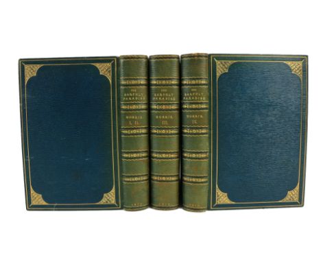 Morris (William)ÿTheÿEarthly Paradise A Poem, 3 vols. 4 Parts in 3 vols. 1870. [First Volumes dated 1868 at end] hf. titles, 