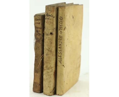 Italian Literature:&nbsp; Arcioni -&nbsp;Ode di D. Angelo Maria Arcioni Abbate Casinence, sm. 8vo Parma (Per Mario Vigna) 166