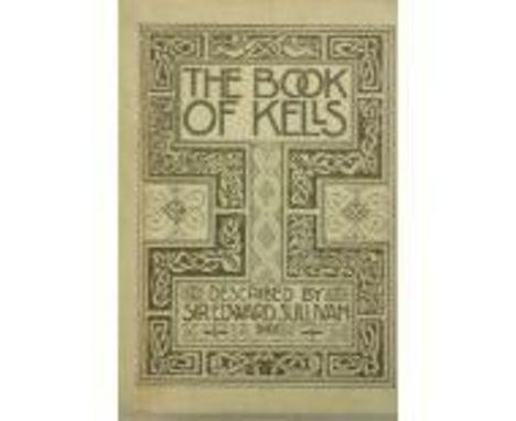 O'Sullivan (Sir Edward)ÿThe Book of Kells, folio London (Studio) 1914, mounted cold. plts., orig. buckram with Celtic decorat