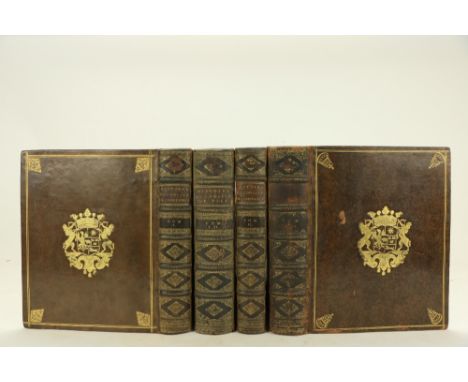In Fine Uniform Armorial Bindings&nbsp;  Lenfant (Jques)&nbsp;Histoire du Concile de Pise, 2 vols. in one thick 4to Amsterdam