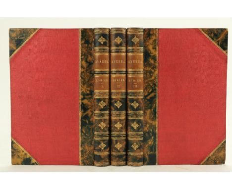[Morier (James)]&nbsp;Ayesha, The Maid of Kars, By the Author of Zohrab, Hajji Baba, etc., 3 vols. 12mo Lond. (R. Bentley) 18