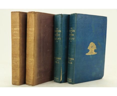 Romer (Mrs.)&nbsp;The Rhone, The Darro, and The Guadalquivir; A Summer Ramble in 1842, 2 vols. L. 1843. Two litho frontis (1 