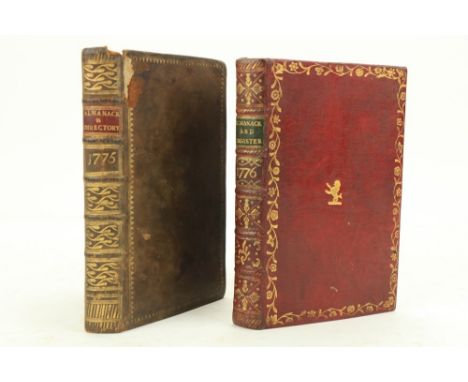 In Fine Contemporary Irish Bindingsÿ  Almanacs etc:ÿ Watson (Samuel)ÿThe Gentleman's and Citizen Almanack, For the Years of O