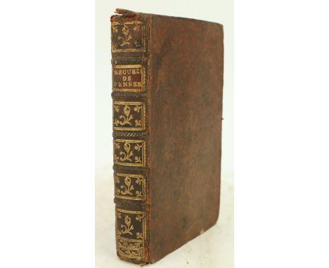 de la Fontaine (Mr. J.)ÿContes et Novelles en Vers, 2 vols. in one, 8vo Amsterdam (N. Etienne Lucas) 1721.ÿNew Edn., engd. fr