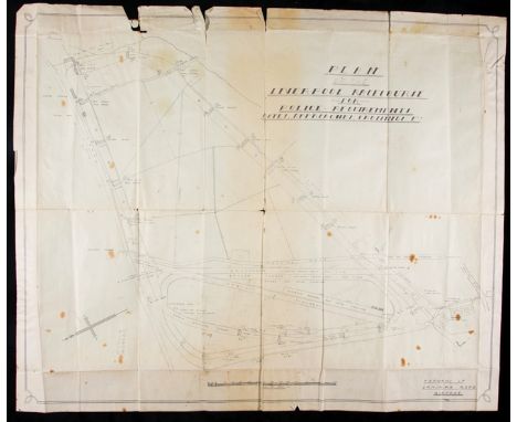 A Tophams Ltd. Plan of the Liverpool Racecourse for Police Requirements, Gates, Approaches, Crossings etc.,detailed surveyor'