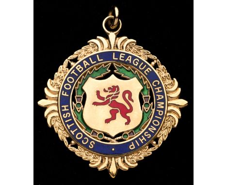 Gary Stevens Rangers Scottish Football League Premier Division winner's medal season 1993-94,9ct. gold & enamel, inscribed SC