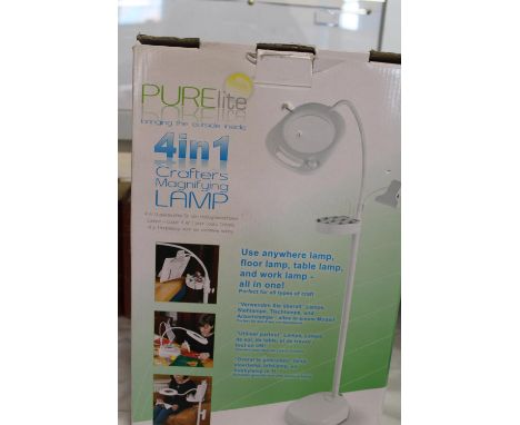 A Four in One crafters magnifying lamp 