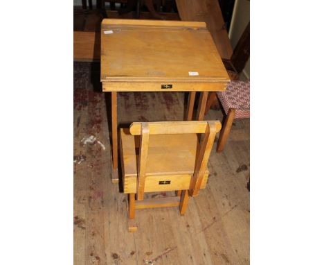 Vintage Taylor child's Desk &amp; Chair (no in-house postage) 